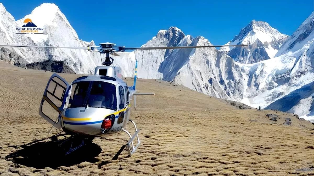 EBC Helicopter Tour with Kalapatthar Landing Option