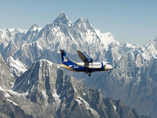 Mountain Flight in Nepal